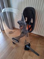 Thule yepp nexxt mini fietsstoeltje met windscherm, Voetsteuntjes, 0 t/m 18 kg, Voorzitje, Ophalen of Verzenden