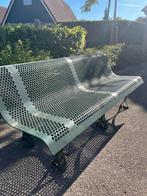 Tuinbank metaal, Tuin en Terras, Tuinbanken, Ophalen, Zo goed als nieuw, Metaal