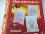 Kerst borduren op kaarten, Verzenden