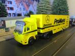 Mercedes Benz SK 1748+ Jumbo trailer Herpa Promarkt DTM Team, Hobby en Vrije tijd, Modelauto's | 1:87, Ophalen of Verzenden, Gebruikt