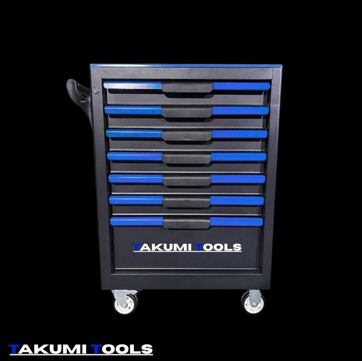 Takumi Tools Gereedschapswagen - 7 Lades, Auto diversen, Autogereedschap, Nieuw, Ophalen of Verzenden