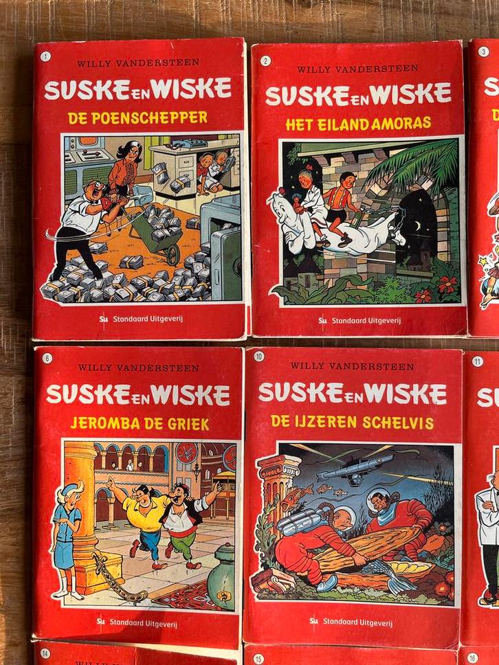Suske en Wiske Mini Strips - Diverse Nummers, Boeken, Stripboeken, Gelezen, Meerdere stripboeken, Ophalen of Verzenden