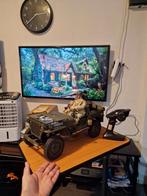 Roc Hobby Willys Jeep 1941 + many extras,MB scaler,traxxas., Elektro, Auto offroad, Ophalen of Verzenden, Zo goed als nieuw