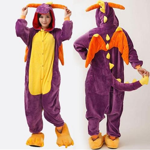Onesie verkleden kind dame heren draak paars roze groen NIEU, Kleding | Heren, Carnavalskleding en Feestkleding, Nieuw, Kleding