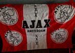 Vintage Ajax Vlag - Jaren 80, Verzamelen, Ophalen of Verzenden, Gebruikt
