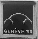 Volkswagen Geneve 96 klein, Verzamelen, Speldjes, Pins en Buttons, Verzenden, Nieuw, Transport, Speldje of Pin