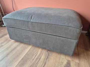 Ikea Kivik Voetenbank / Poef - Borred Grijsgroen - afbeelding 1