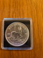 Krugerrand 2020 1 oz zilveren munt, Postzegels en Munten, Edelmetalen en Baren, Ophalen of Verzenden, Zilver