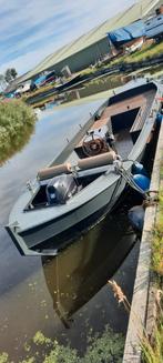 Geweldige sloep vlet, Watersport en Boten, Gebruikt, Staal, 6 meter of meer, Ophalen of Verzenden