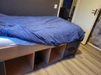 Mooi jongens bed met bijhorende kast, Huis en Inrichting, Slaapkamer | Bedden, Ophalen, 90 cm, Eenpersoons, Zo goed als nieuw