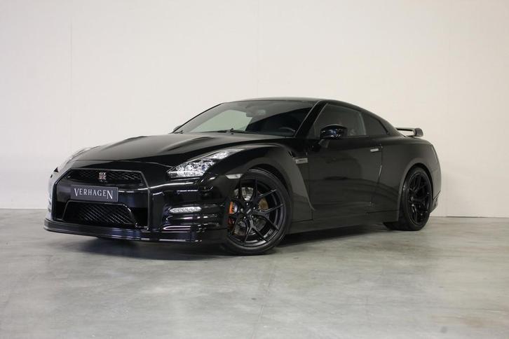 Nissan GT-R 3.8 V6 1100PK Black Edition (bj 2012, automaat), Auto's, Nissan, Te koop, GT-R, 4x4, ABS, Airbags, Airconditioning