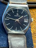 Oude heren horloge Certina, Sieraden, Tassen en Uiterlijk, Horloges | Heren, Ophalen of Verzenden, Zo goed als nieuw, Leer, Overige merken