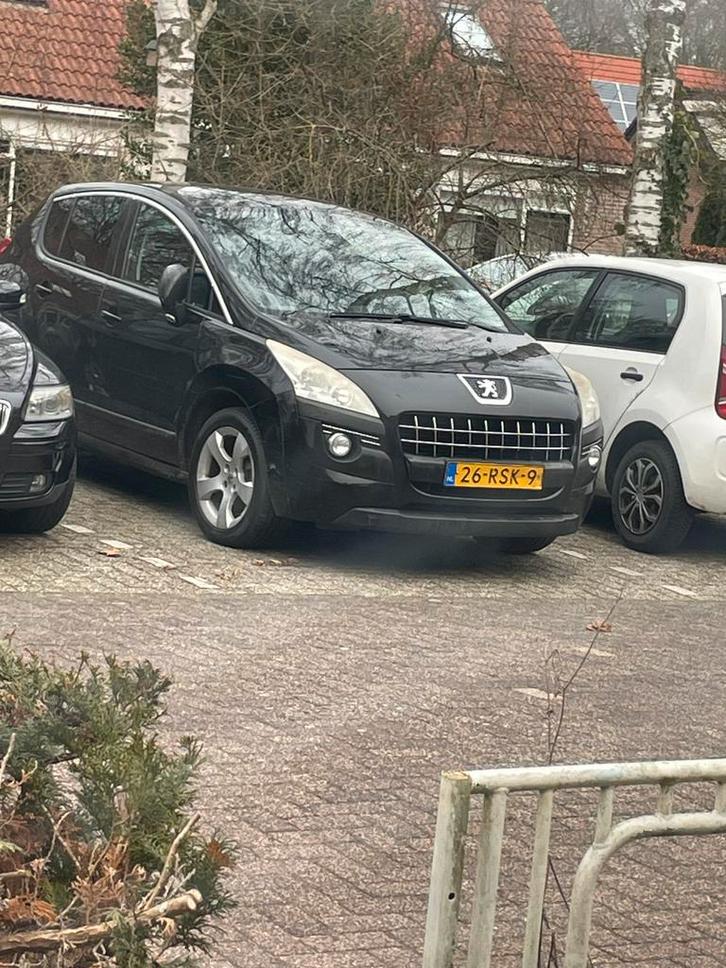 Peugeot 3008 1.6 VTI 2011 Zwart met 1 jaar Apk, Auto's, Peugeot, Particulier, ABS, Airbags, Airconditioning, Alarm, Bluetooth