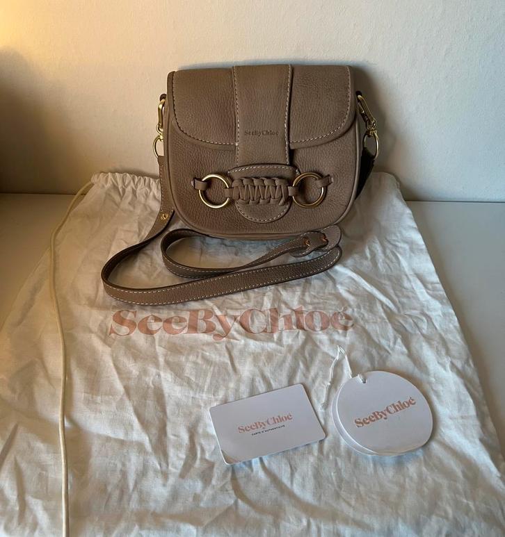 See By Chloé Saddie crossbody bag schoudertas, Sieraden, Tassen en Uiterlijk, Tassen | Schoudertassen, Gebruikt, Overige merken