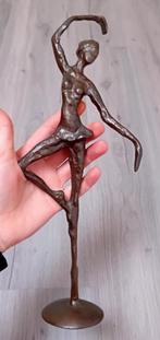 Vintage abstracte bronzen ballerina-danseressculptuur, Antiek en Kunst, Kunst | Beelden en Houtsnijwerken, Ophalen of Verzenden