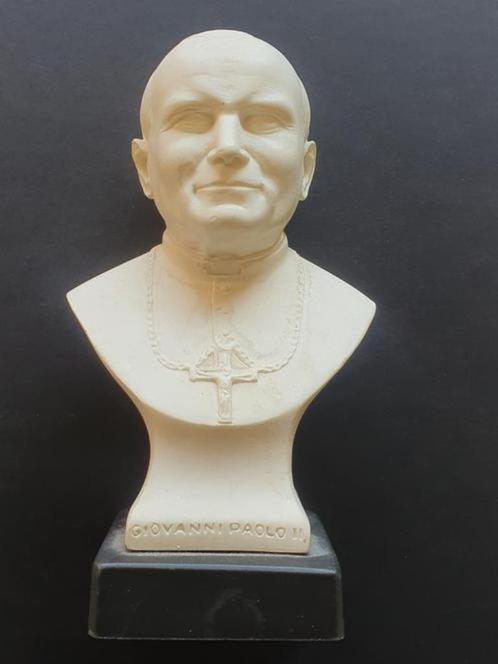 buste-beeldje van Paus Paulus II Giovanni Paolo II Leonidas, Antiek en Kunst, Kunst | Beelden en Houtsnijwerken, Ophalen