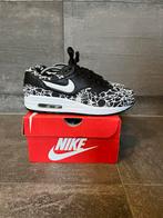 Nike Air Max 1 Jacquard Black White | Maat 40, Zwart, Ophalen of Verzenden, Sneakers of Gympen, Zo goed als nieuw