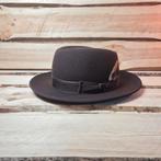 Klassieke stetson Western fedora- Woolfelt - XL, 60 cm (XL, 7½ inch) of meer, Stetson, Hoed, Ophalen of Verzenden