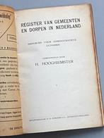 Aardrijkskundig woordenboek & register van gemeenten en dor, Ophalen of Verzenden