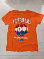 Als nieuw! Oranje shirt Koningsdag Koningsspelen voetbal 140, Jongen, Primark, Ophalen of Verzenden, Zo goed als nieuw