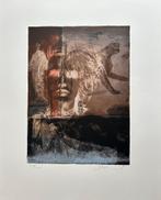 Zeefdruk Peter Bersch  (Zomeropruiming), Antiek en Kunst, Kunst | Litho's en Zeefdrukken, Ophalen of Verzenden