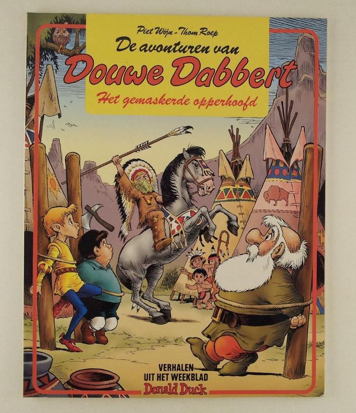 Wijn, Piet - Het gemaskerde opperhoofd / Douwe Dabbert 21, Boeken, Stripboeken, Gelezen, Eén stripboek, Verzenden