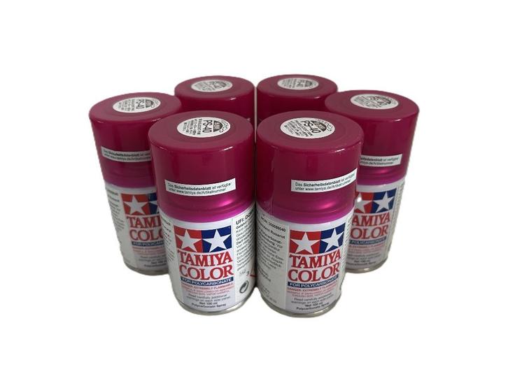 Tamiya PS-40 Translucent Pink spray paint, Hobby en Vrije tijd, Modelbouw | Radiografisch | Auto's, Nieuw, Onderdeel, Ophalen of Verzenden