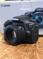 Canon 90D + 50mm lens, Canon, Ophalen of Verzenden, Zo goed als nieuw