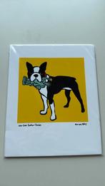 Marc Tetro “New York Boston Terrier” Art Print – 8x10 inch, Ophalen of Verzenden