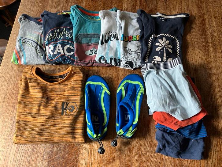 Kleding jongen mt 116, Kinderen en Baby's, Kinderkleding | Maat 116, Zo goed als nieuw, Jongen, Shirt of Longsleeve, Ophalen of Verzenden