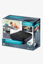 Intex 2 persoons luchtbed (ingebouwde pomp), Caravans en Kamperen, Luchtbedden, Ophalen of Verzenden, Ingebouwde pomp, Zo goed als nieuw