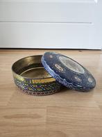 Vintage koektrommel / brocante blik, Ophalen of Verzenden, Gebruikt, Koek(jes), Overige merken