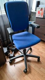 Professionele Ahrend bureaustoel verstelbaar | ergonomisch, Ophalen, Blauw, Zo goed als nieuw, Bureaustoel