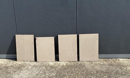 26 trespa plaatjes 1 cm dik gebruikt 54 x 31 cm + 45 x31 cm, Doe-het-zelf en Verbouw, Platen en Panelen, Gebruikt, Overige materialen