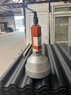 Prachtige industriële hanglampen ( totaal 9 stuks), Ophalen, Gebruikt, Glas, Minder dan 50 cm