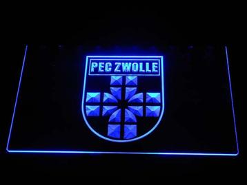 PEC zwolle voetbal neon bord reclamebord lamp LED beschikbaar voor biedingen
