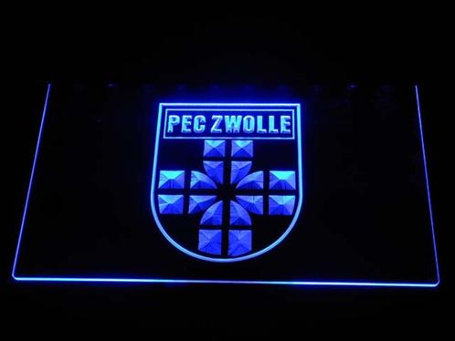 PEC zwolle voetbal neon bord reclamebord lamp LED, Verzamelen, Merken en Reclamevoorwerpen, Nieuw, Lichtbak of (neon) lamp, Ophalen of Verzenden