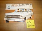 Opel Rekord-A Car-A-Van folder NL nr 307, Ophalen of Verzenden, Zo goed als nieuw, Opel