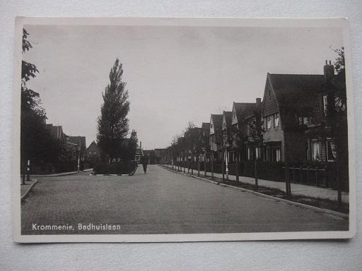 P122 Krommenie - Badhuislaan - 1950, Verzenden, 1940 tot 1960, Gelopen, Noord-Holland