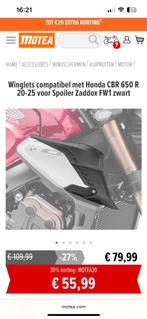 Wings of spoiler voor Honda cb650r, Motoren, Onderdelen | Honda, Ophalen of Verzenden, Nieuw