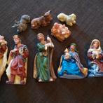 Mooie stenen beeldjes kerststal, Verzamelen, Ophalen of Verzenden, Zo goed als nieuw, Beeld(je)