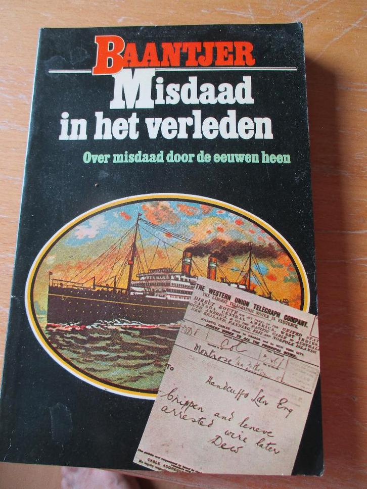 A. C. Baantjer. "Misdaad in het verleden"., Boeken, Detectives, Gelezen, Ophalen of Verzenden