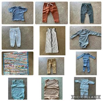 Kinderkleding 74/80-86/92, slaapzak/speelkleed =€ 8,00 (KWF) beschikbaar voor biedingen