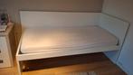 Ikea 1 persoonsbed wit, Huis en Inrichting, Ophalen, Gebruikt, 90 cm, Eenpersoons