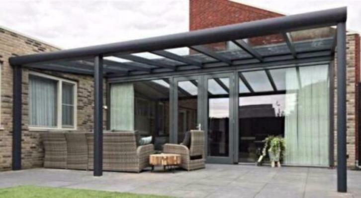 Kellux Terrasoverkappingen Aluminium vanaf € 895,-, Tuin en Terras, Overkappingen, Nieuw, Veranda, Ophalen of Verzenden