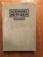 1930 Automobiel Motoren, door Ir A.A. Fornier, Monteurs., Ir. A.A. Fornier, Verzenden