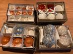 Kerstballen oranje wit zilver beige, Ophalen, Zo goed als nieuw