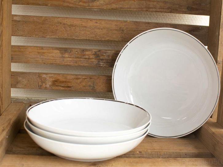 4 arzberg diepe borden 29206, Huis en Inrichting, Keuken | Servies, Gebruikt, Bord(en), Overige stijlen, Porselein, Ophalen of Verzenden