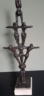 Bronzen beeld van John Bier, Antiek en Kunst, Ophalen of Verzenden