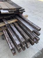 Gebruikte palen bankirai, Tuin en Terras, Palen, Balken en Planken, Ophalen, Gebruikt, 250 cm of meer, Palen